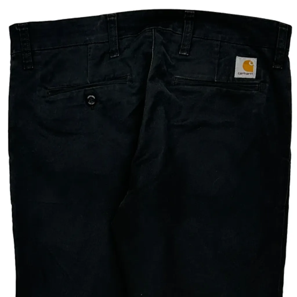Carhartt Chinos - 33W 27L Black Cotton - Image 8