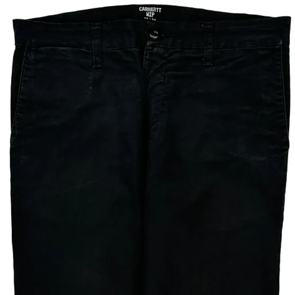 Carhartt Chinos - 33W 27L Black Cotton - Image 9