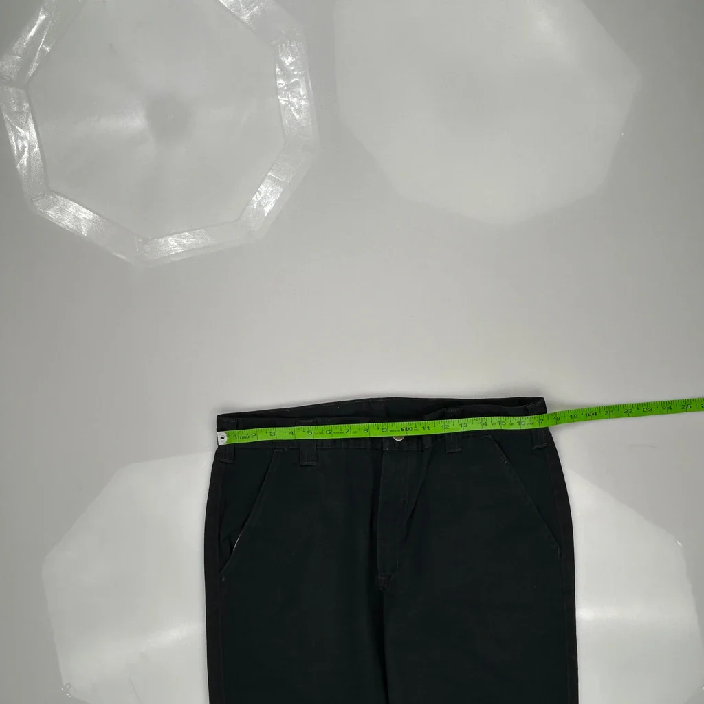Carhartt Chinos - 34W 32L Black Polyester Blend - Image 3