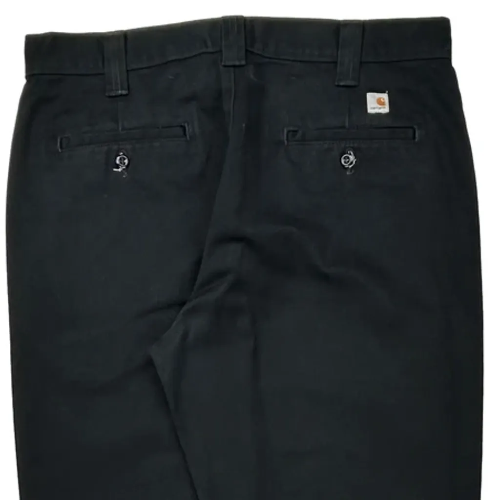 Carhartt Chinos - 34W 32L Black Polyester Blend - Image 7