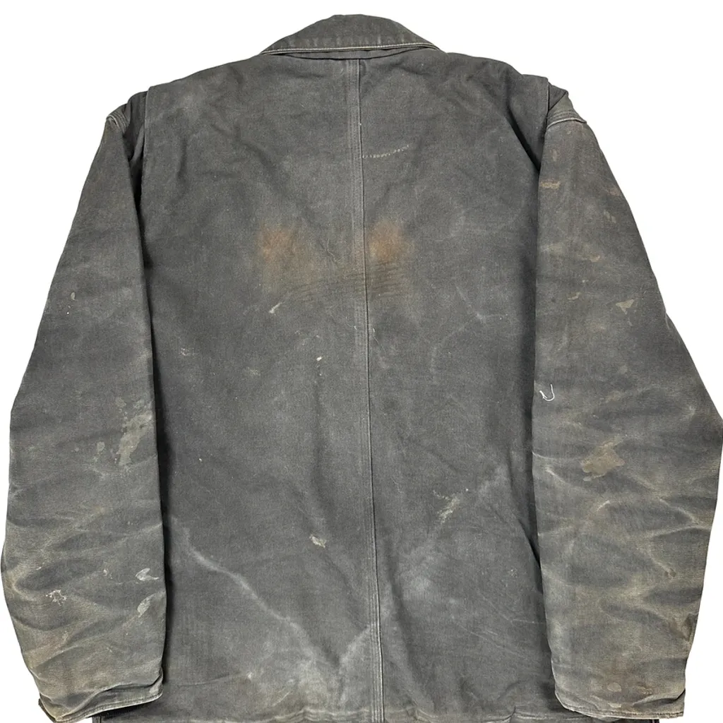 Carhartt Coat - Large Black Cotton - Image 7
