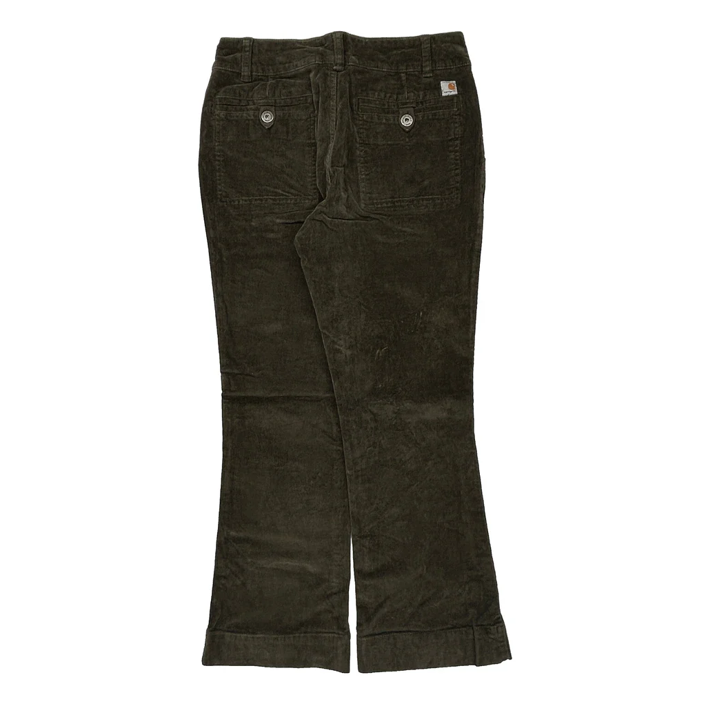Carhartt Cord Pants - 30″ Waist Brown Cotton