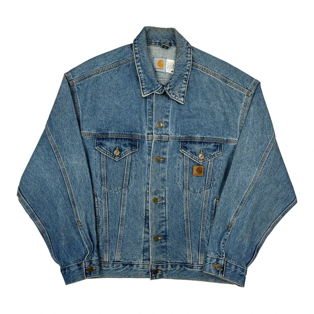 Carhartt Denim Jacket - Medium Blue Cotton