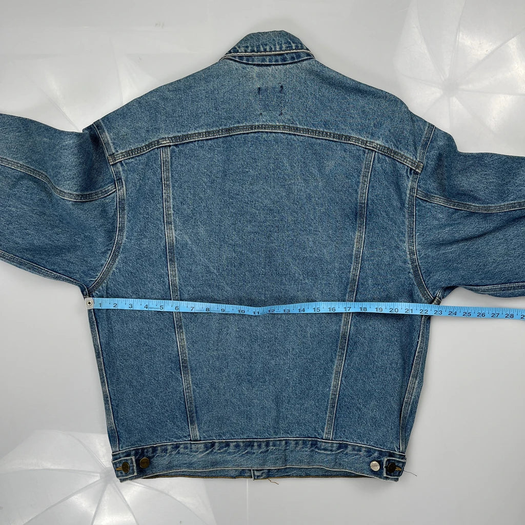 Carhartt Denim Jacket - Medium Blue Cotton - Image 3