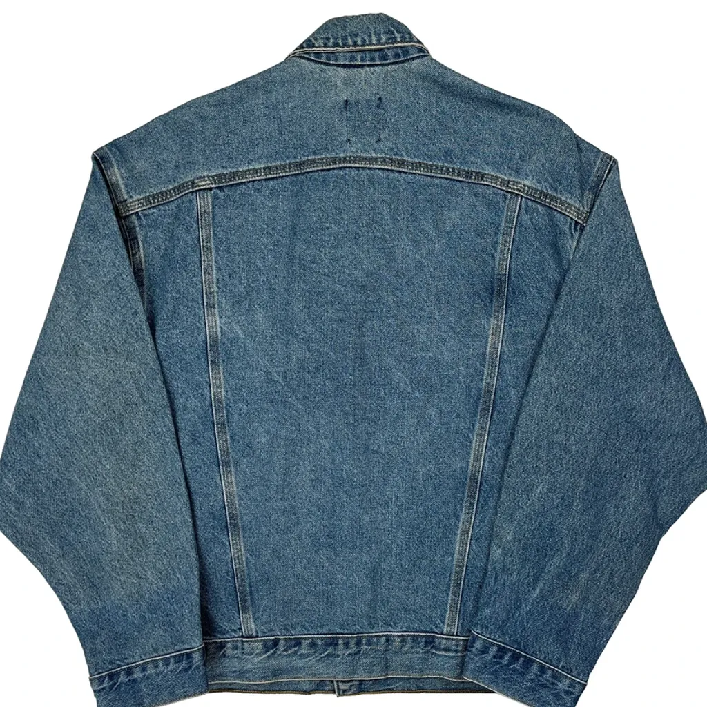 Carhartt Denim Jacket - Medium Blue Cotton - Image 7