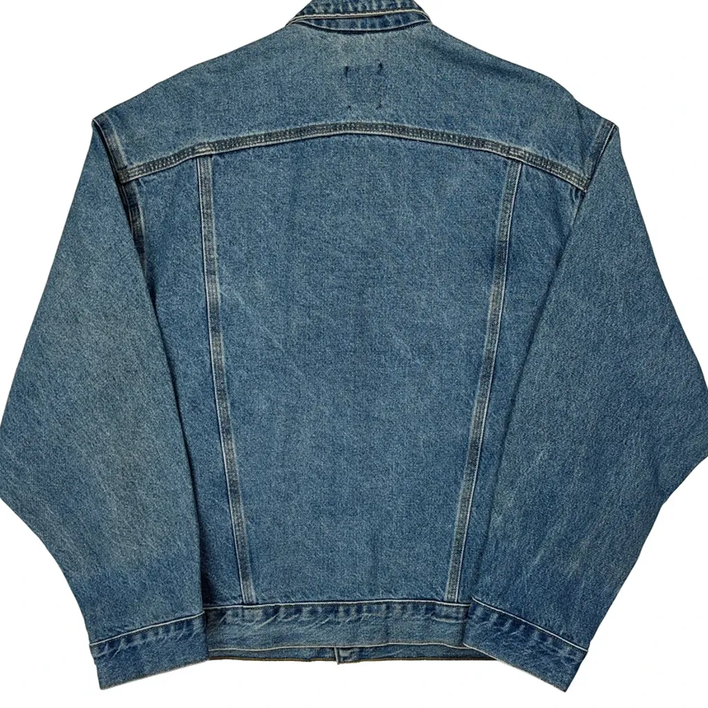 Carhartt Denim Jacket - Medium Blue Cotton - Image 8