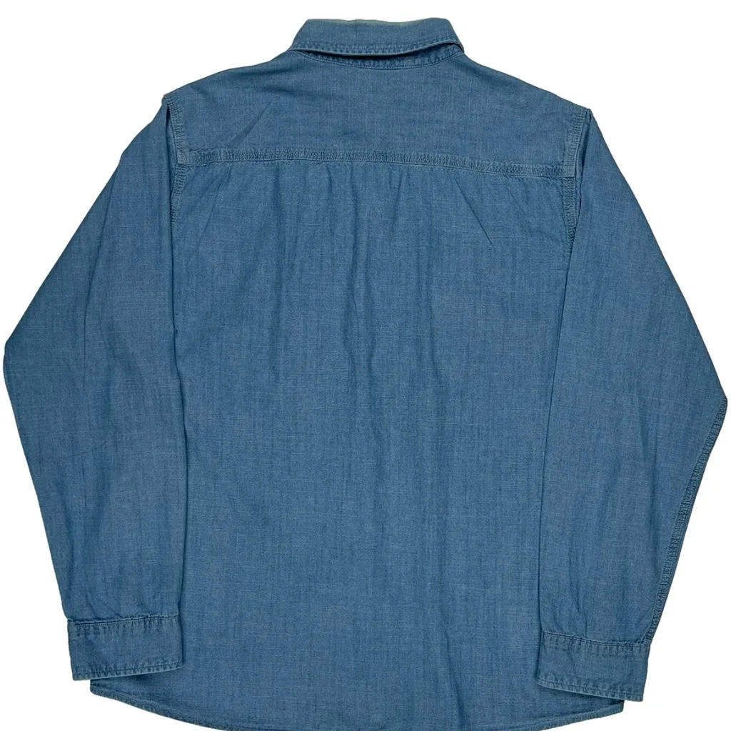 Carhartt Denim Shirt - Large Blue Cotton - Image 8
