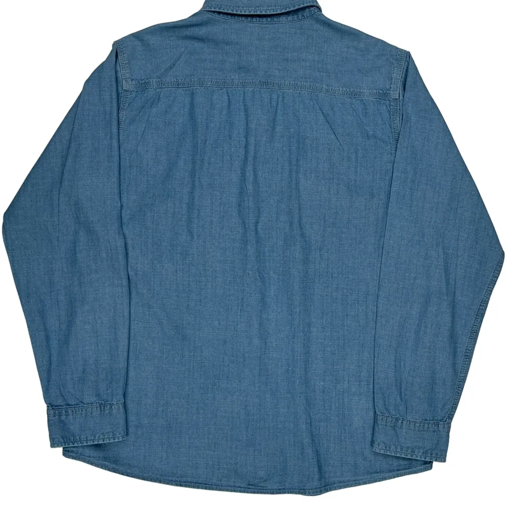 Carhartt Denim Shirt - Large Blue Cotton - Image 9