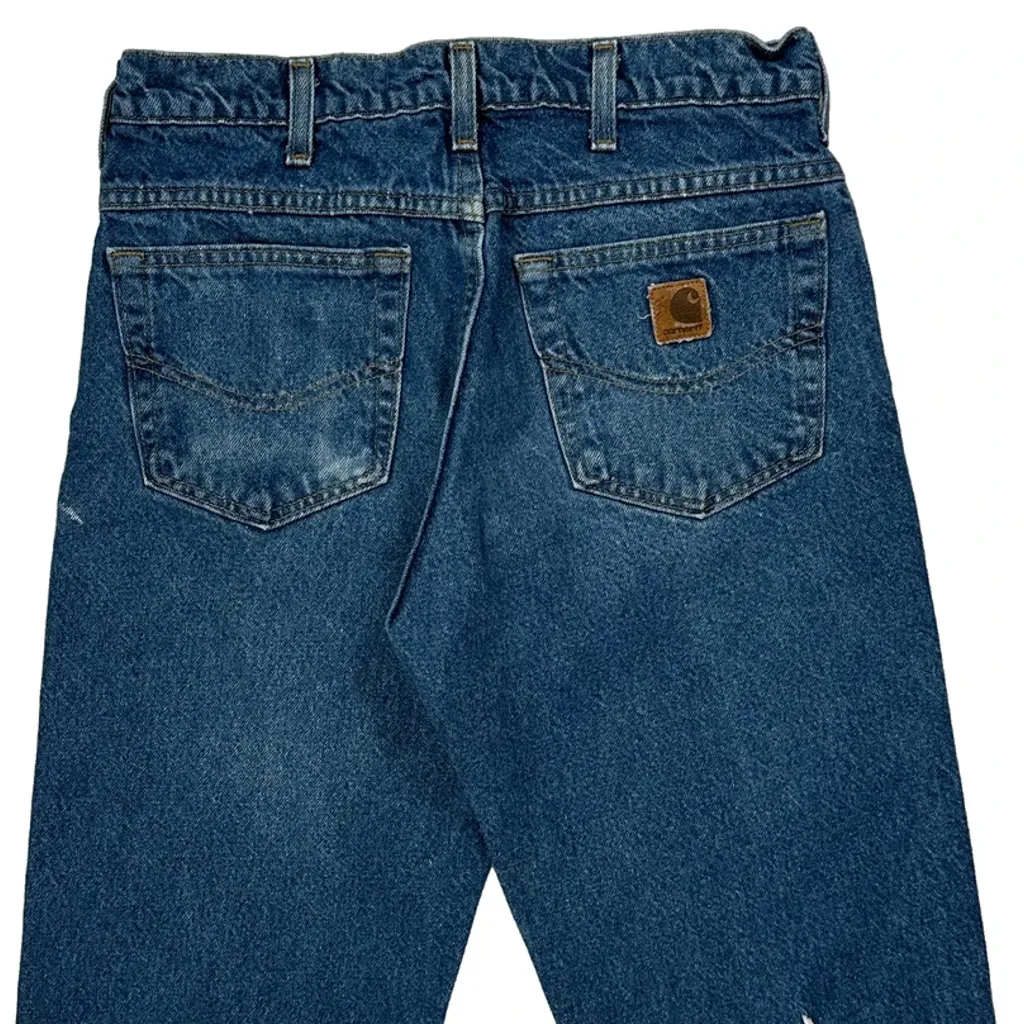 Carhartt Denim Shorts - 28W 12L Blue Denim - Image 6