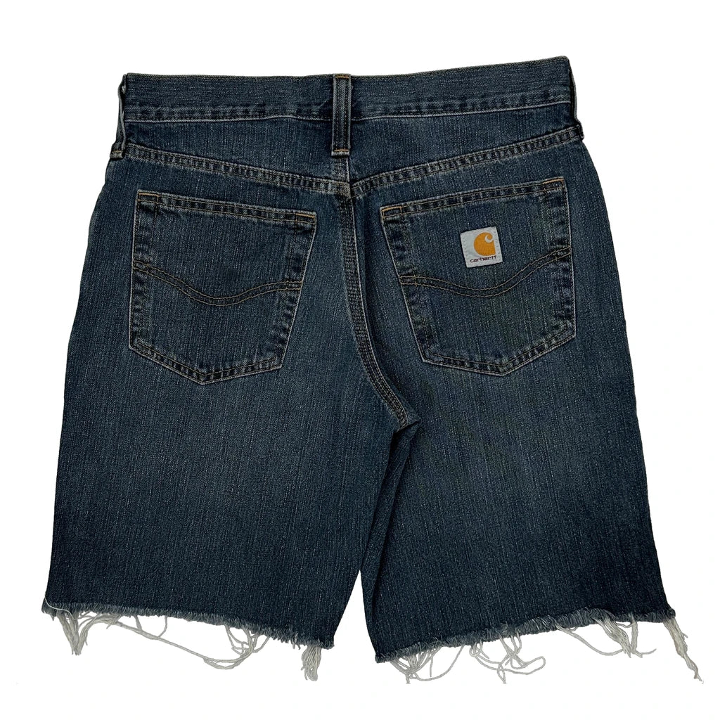 Carhartt Denim Shorts - 29W 10L Blue Cotton Blend