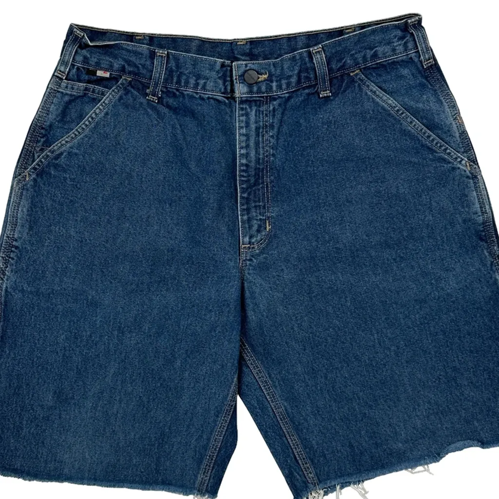 Carhartt Denim Shorts - 32W 9L Blue Cotton - Image 10