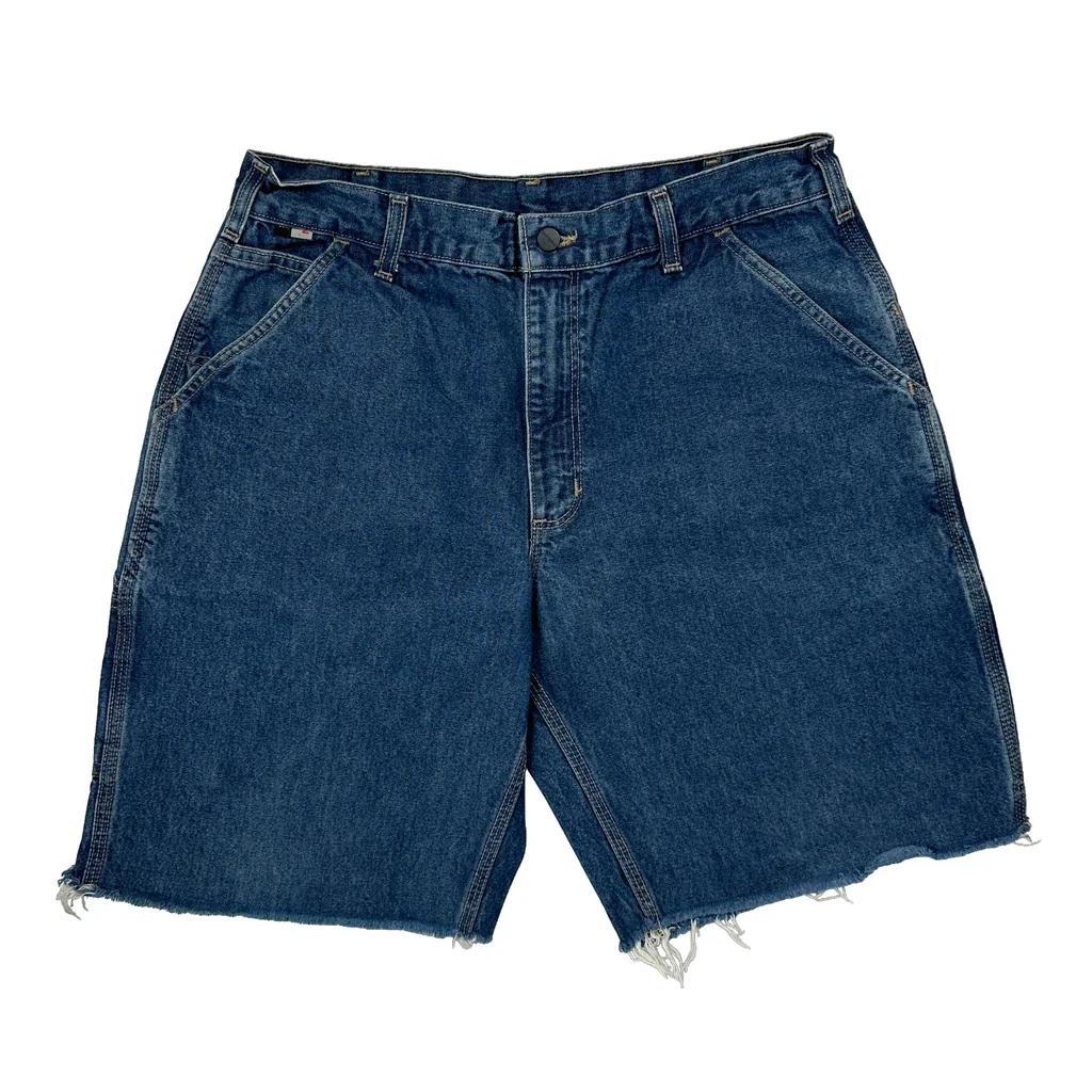 Carhartt Denim Shorts - 32W 9L Blue Cotton - Image 2