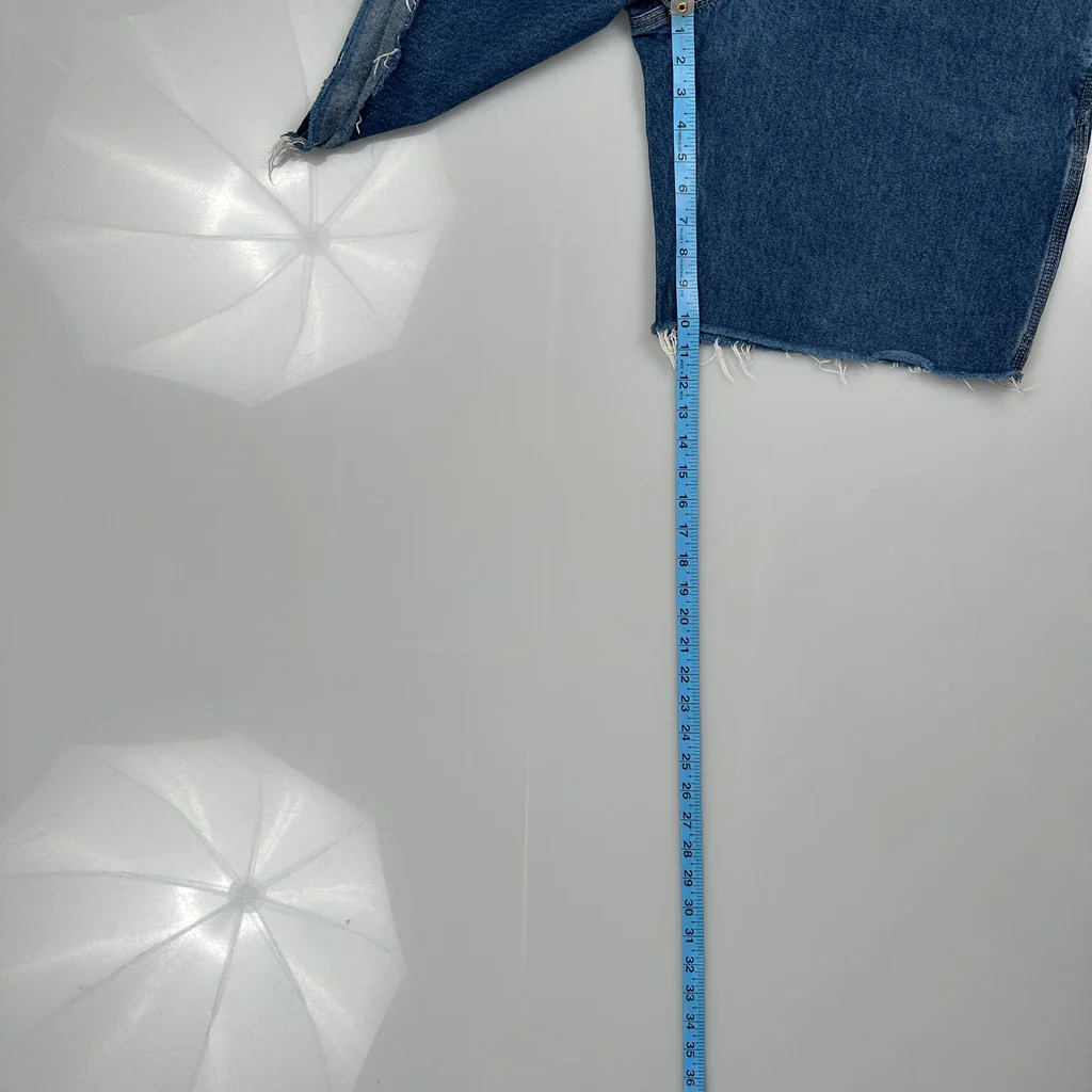 Carhartt Denim Shorts - 32W 9L Blue Cotton - Image 5