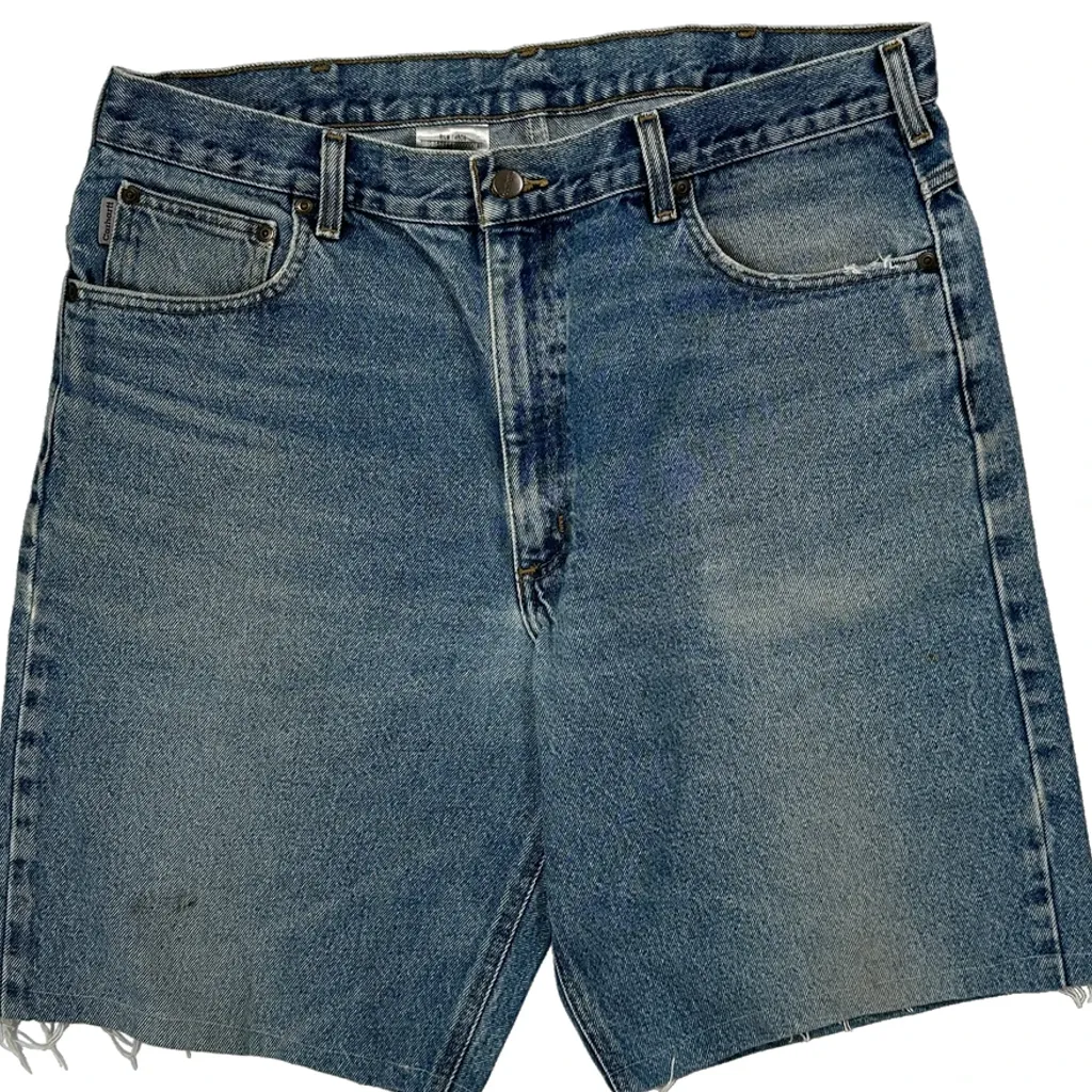 Carhartt Denim Shorts - 38W 10L Blue Cotton - Image 10