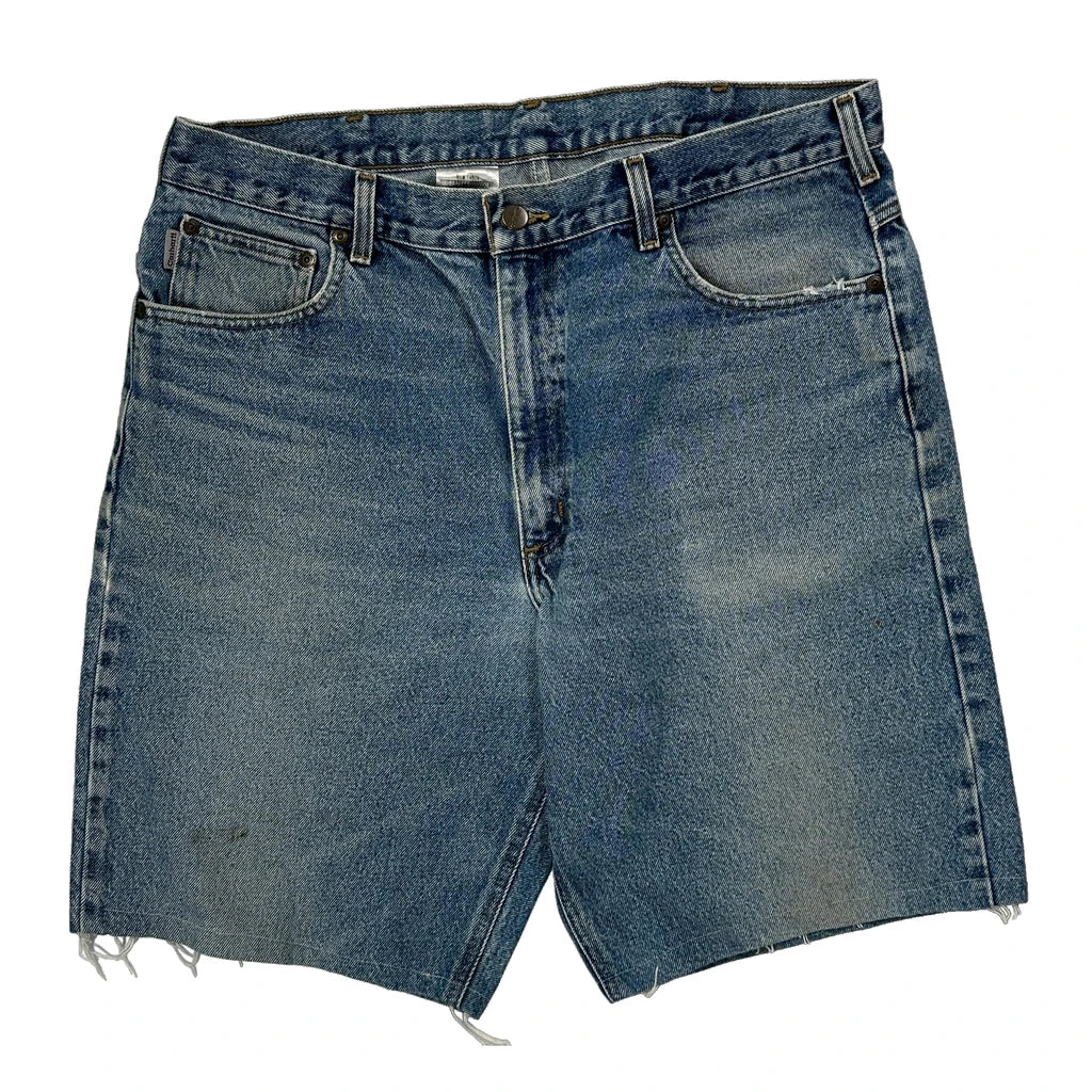 Carhartt Denim Shorts - 38W 10L Blue Cotton - Image 2
