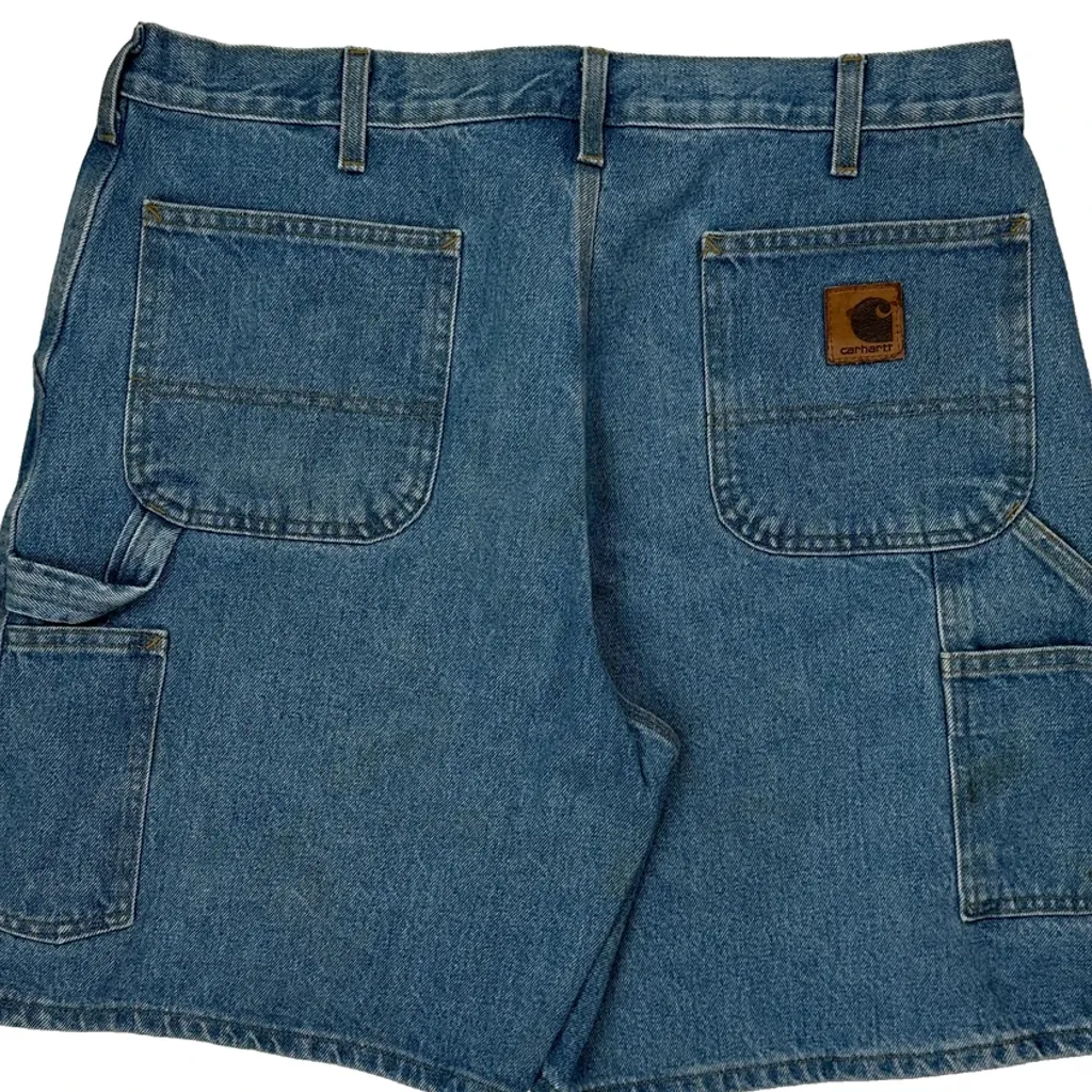 Carhartt Denim Shorts - 38W 9L Blue Cotton - Image 10