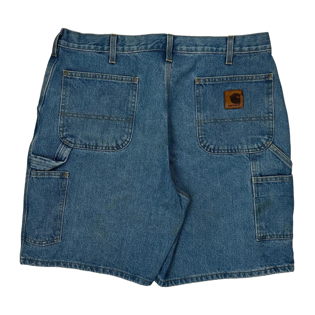 Carhartt Denim Shorts - 38W 9L Blue Cotton - Image 2