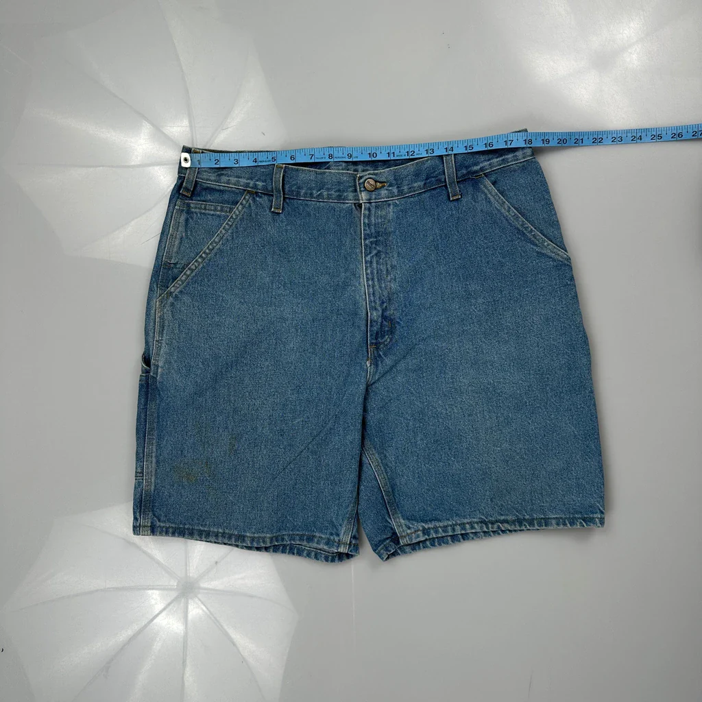 Carhartt Denim Shorts - 38W 9L Blue Cotton - Image 4