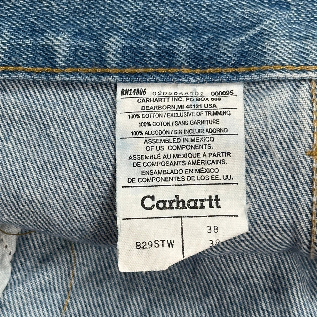 Carhartt Denim Shorts - 38W 9L Blue Cotton - Image 6