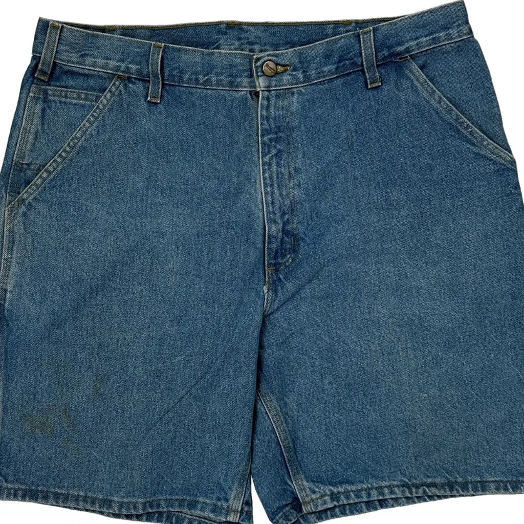 Carhartt Denim Shorts - 38W 9L Blue Cotton - Image 7