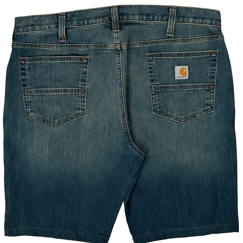Carhartt Denim Shorts - 38W 10L Blue Denim - Image 6