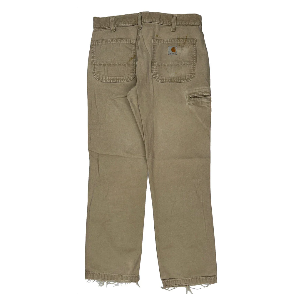 Carhartt Dungarees - 32W 31L Beige Cotton