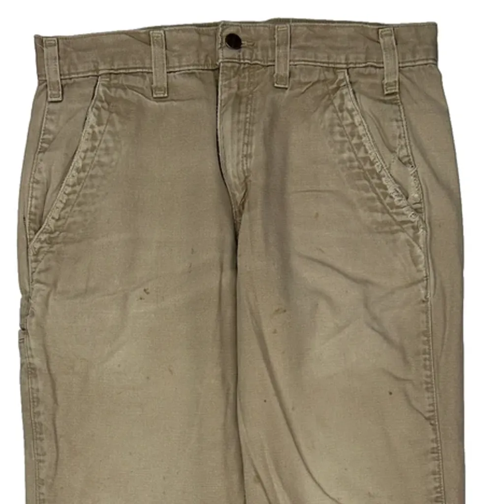 Carhartt Dungarees - 32W 31L Beige Cotton - Image 10