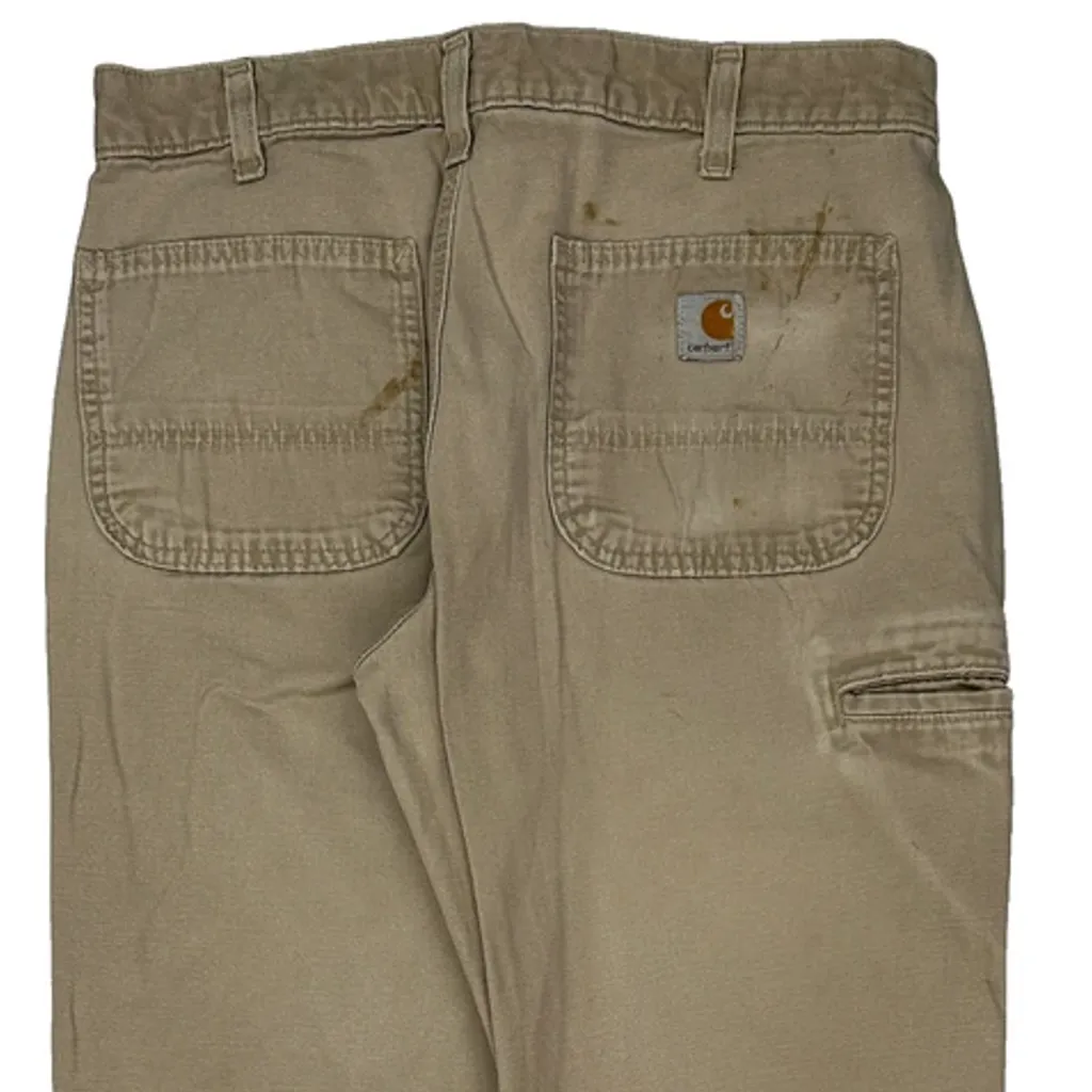 Carhartt Dungarees - 32W 31L Beige Cotton - Image 7