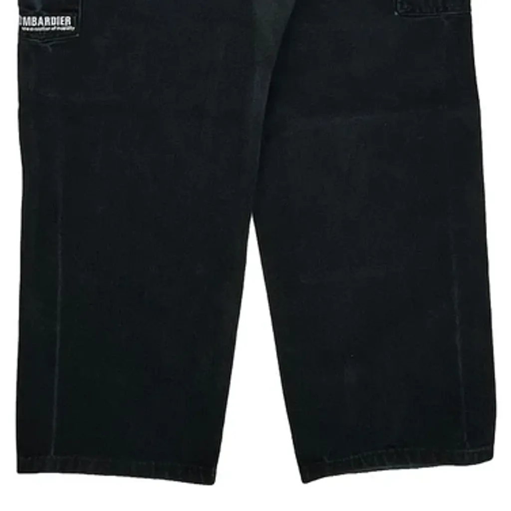 Carhartt Double Knee Dungarees - 36″ Waist Black Cotton - Image 5