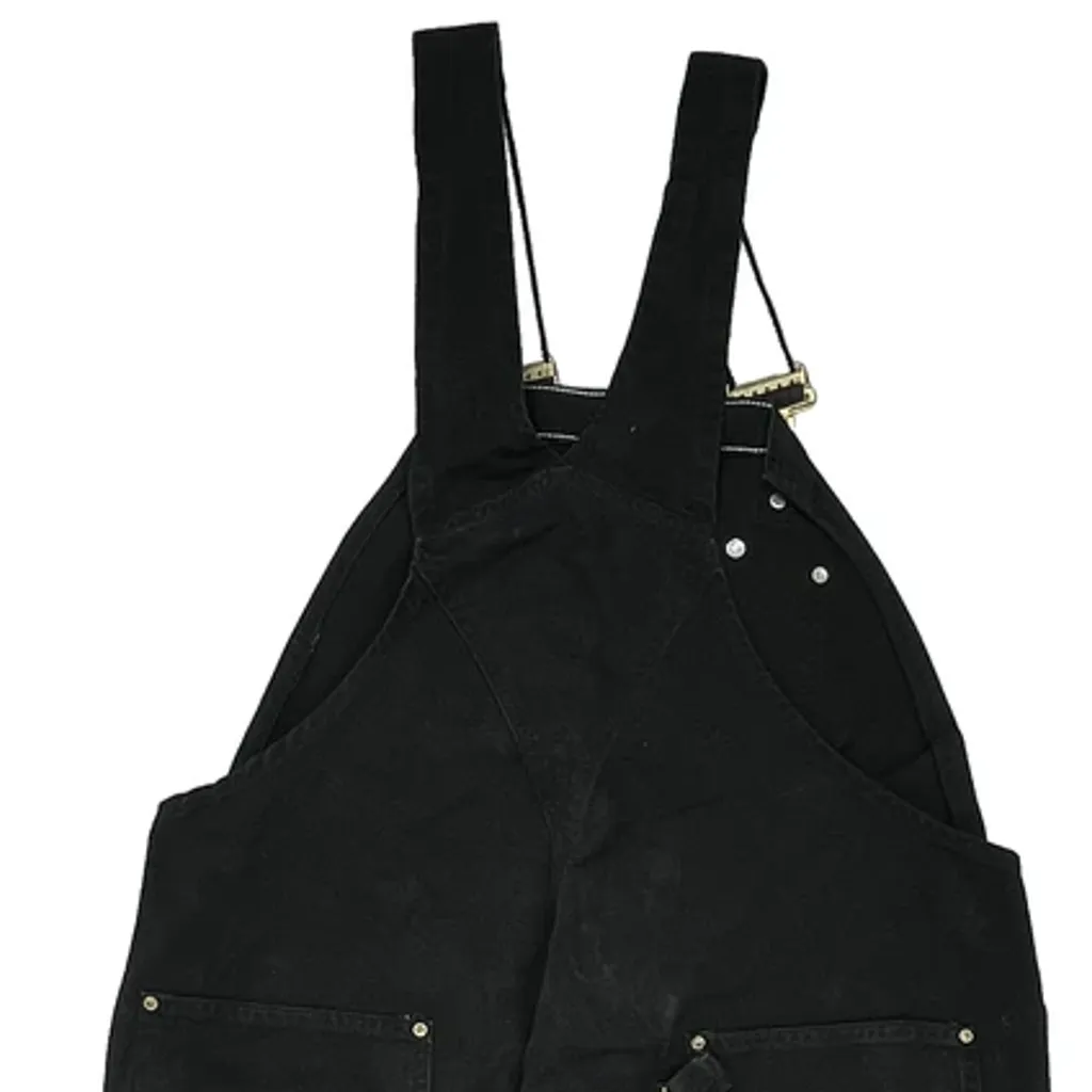Carhartt Double Knee Dungarees - 42″ Waist Black Cotton - Image 4
