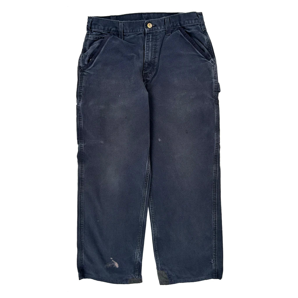 Carhartt Dungarees - 31W 26L Blue Cotton - Image 2