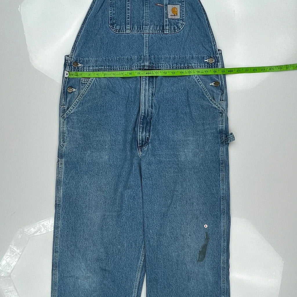 Carhartt Dungarees - 38W 34L Blue Cotton - Image 3
