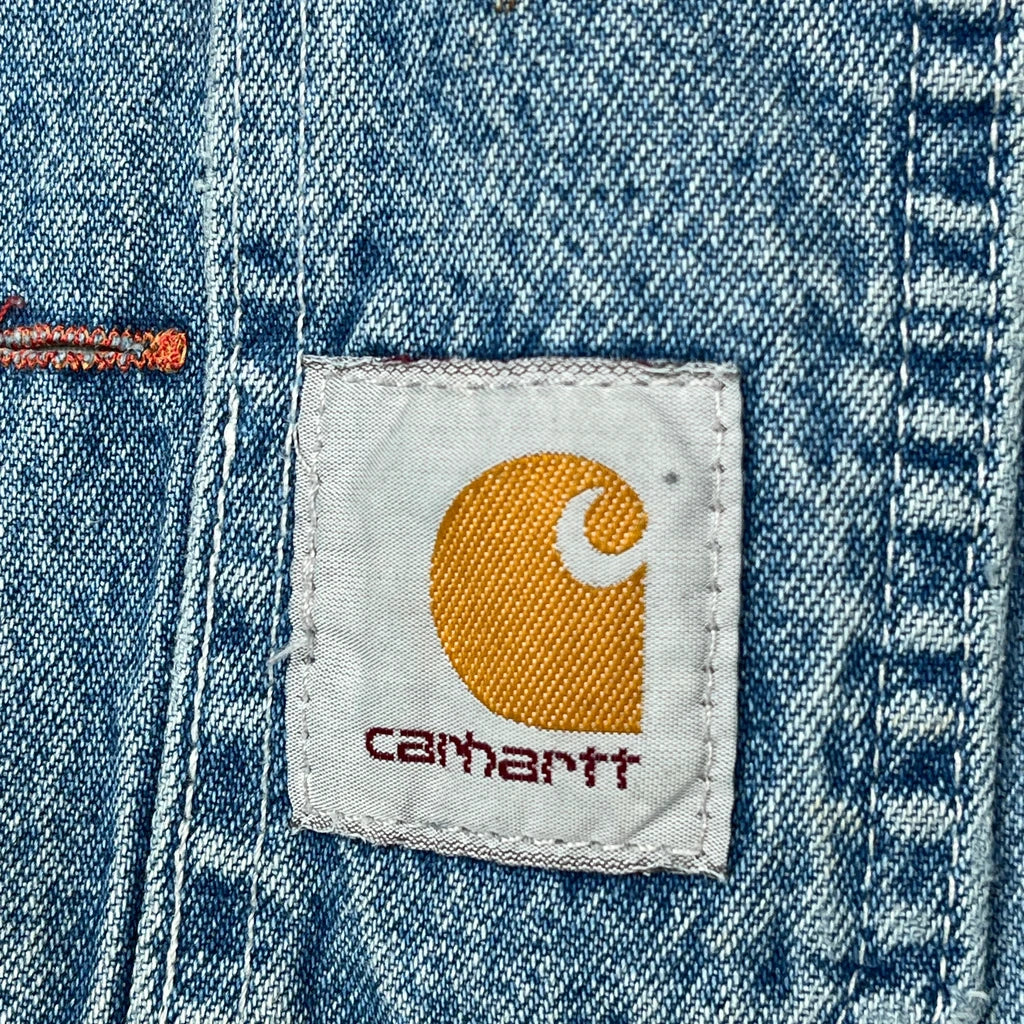 Carhartt Dungarees - 40″ Waist Blue Denim - Image 4