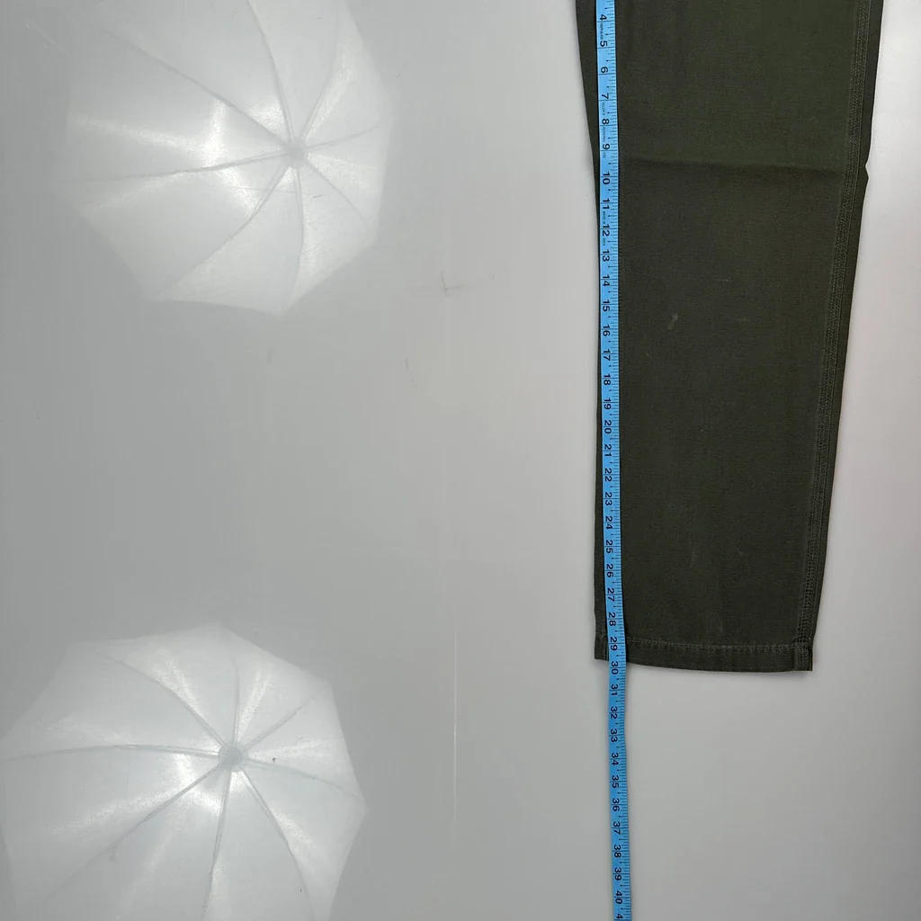 Carhartt B175 Dms Carpenter Trousers - 29W 30L Green Cotton - Image 5