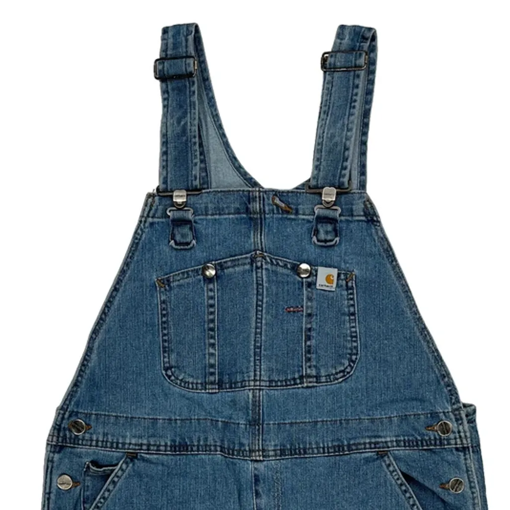 Carhartt Dungarees - 36″ Waist Blue Cotton - Image 8