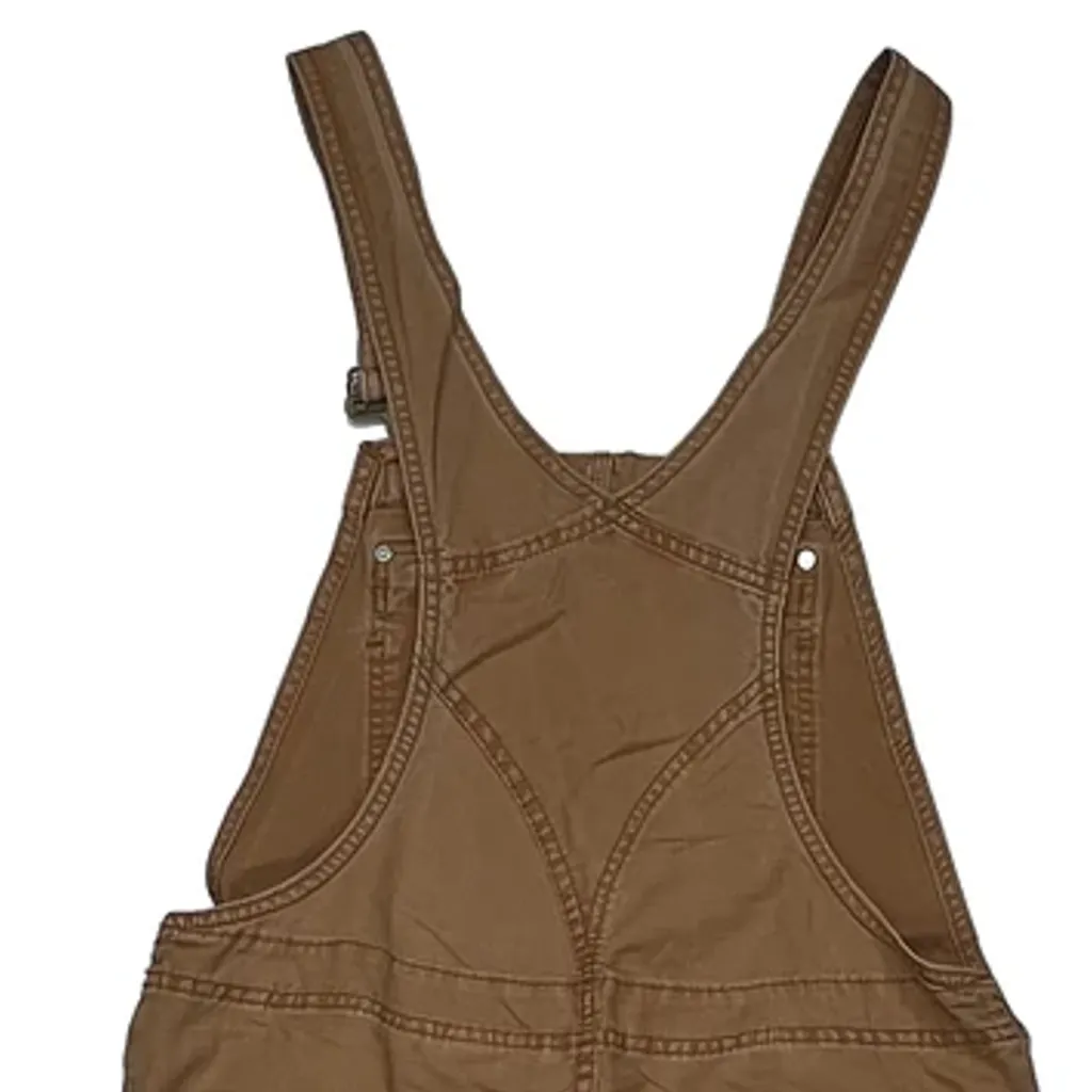 Carhartt Double Knee Dungarees - 36″ Waist Brown Cotton Blend - Image 6