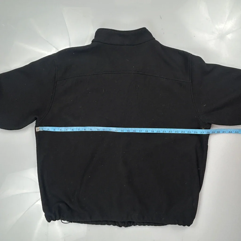 Carhartt Fleece Jacket - 2XL Black Polyester - Image 3
