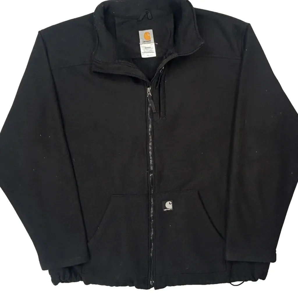 Carhartt Fleece Jacket - 2XL Black Polyester - Image 5