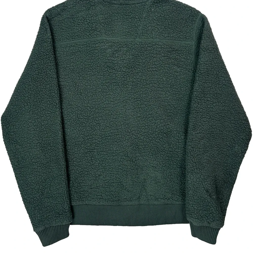 Carhartt Fleece Jacket - Large Green Polyester - Image 6