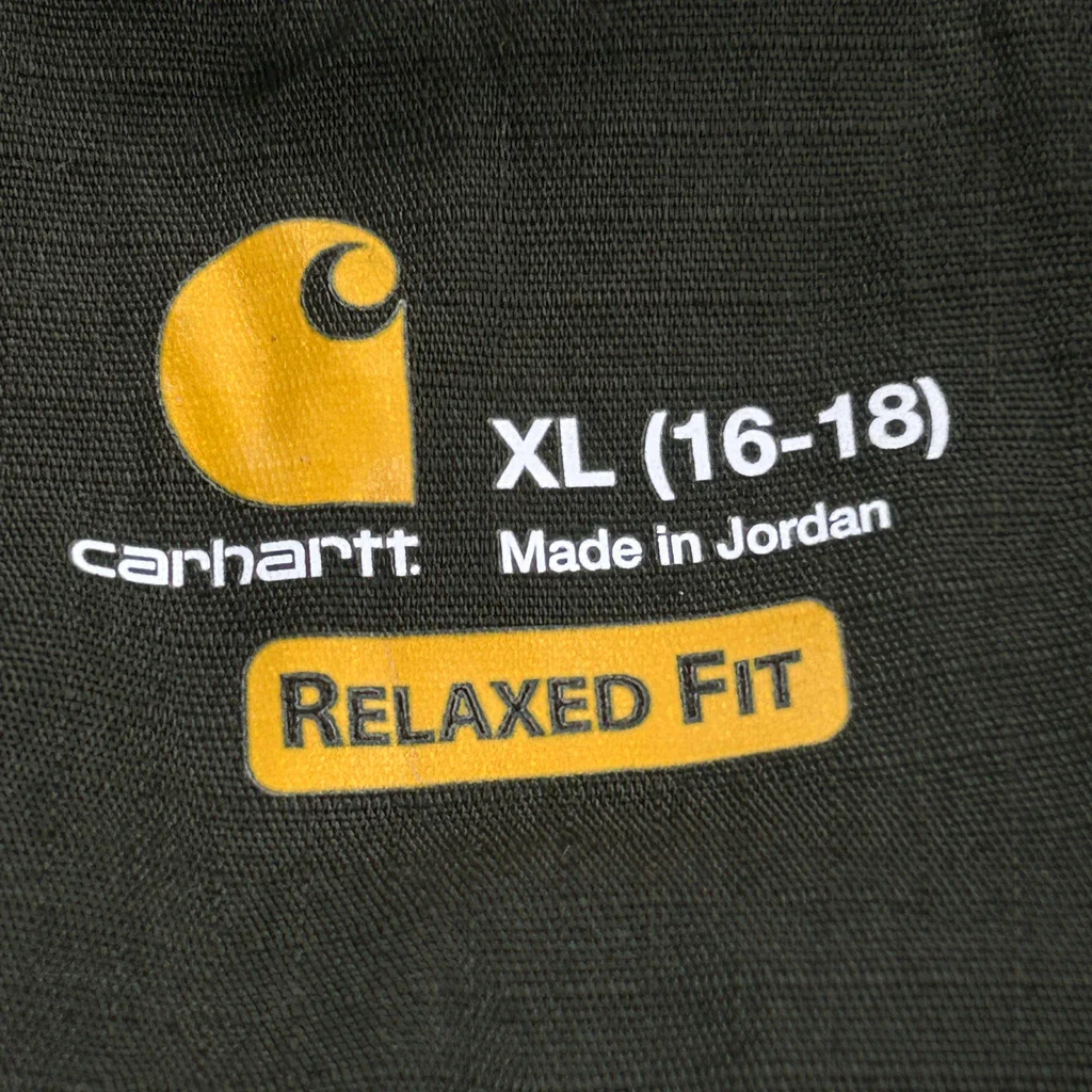 Carhartt Fleece Jacket - XL Green Polyester - Image 3