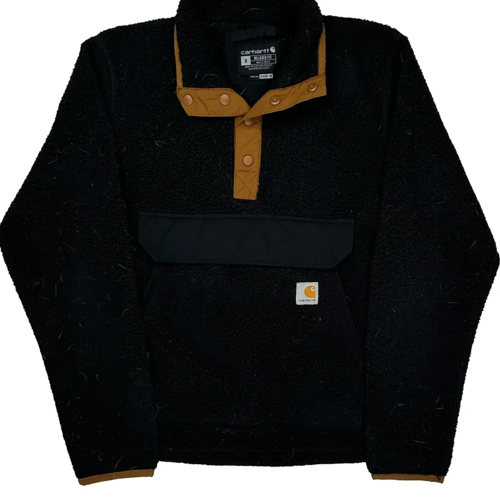 Carhartt Fleece - Small Black Polyester - Image 5