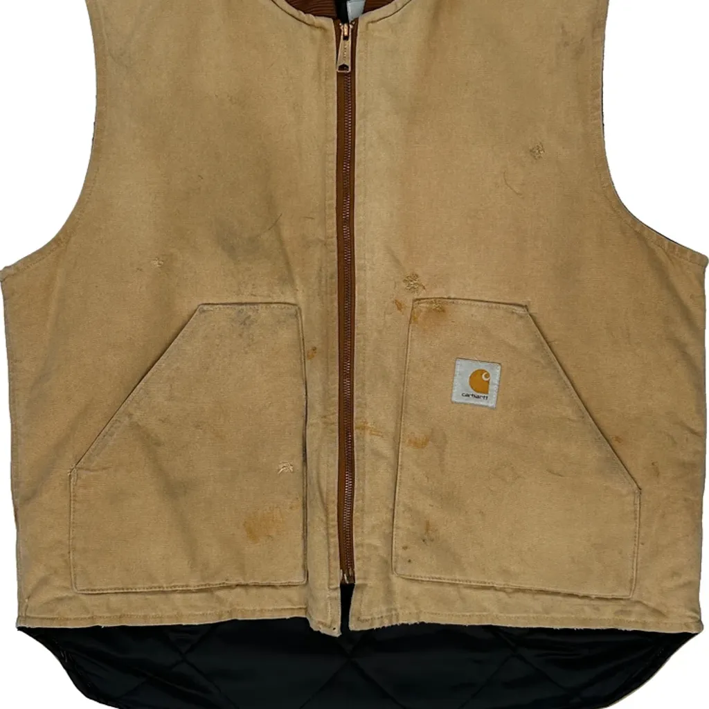 Carhartt Gilet - XL Beige Cotton - Image 5