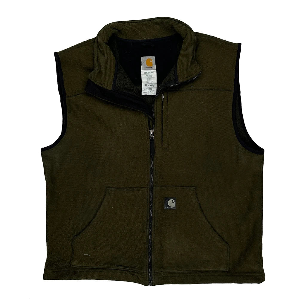 Carhartt Gilet - Large Green Polyester