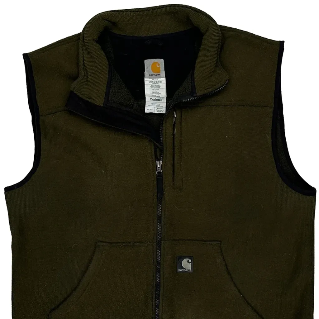 Carhartt Gilet - Large Green Polyester - Image 4