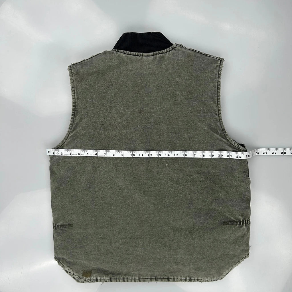 Carhartt Gilet - Large Grey Cotton - Image 3