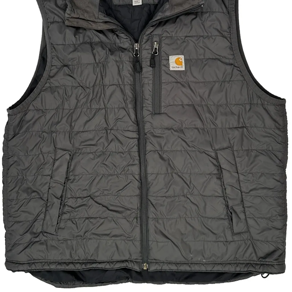 Carhartt Gilet - XL Grey Polyester - Image 4