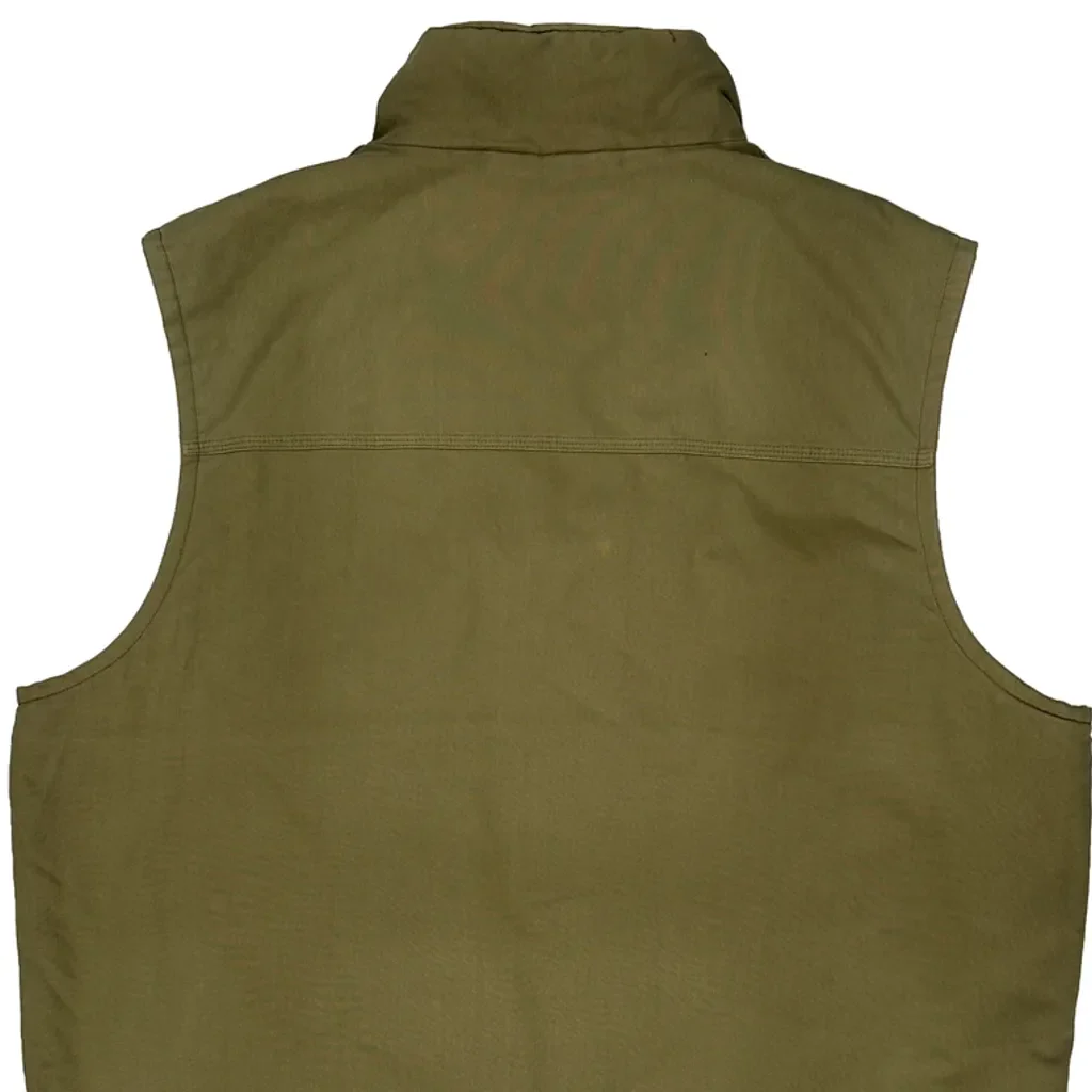 Carhartt Gilet - XL Khaki Cotton - Image 6
