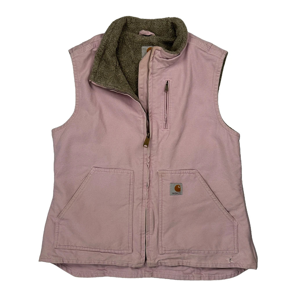 Carhartt Gilet - Medium Pink Cotton