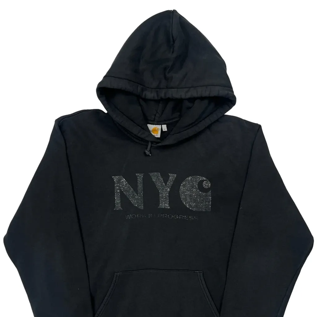 Carhartt Hoodie - Large Black Cotton - Image 5