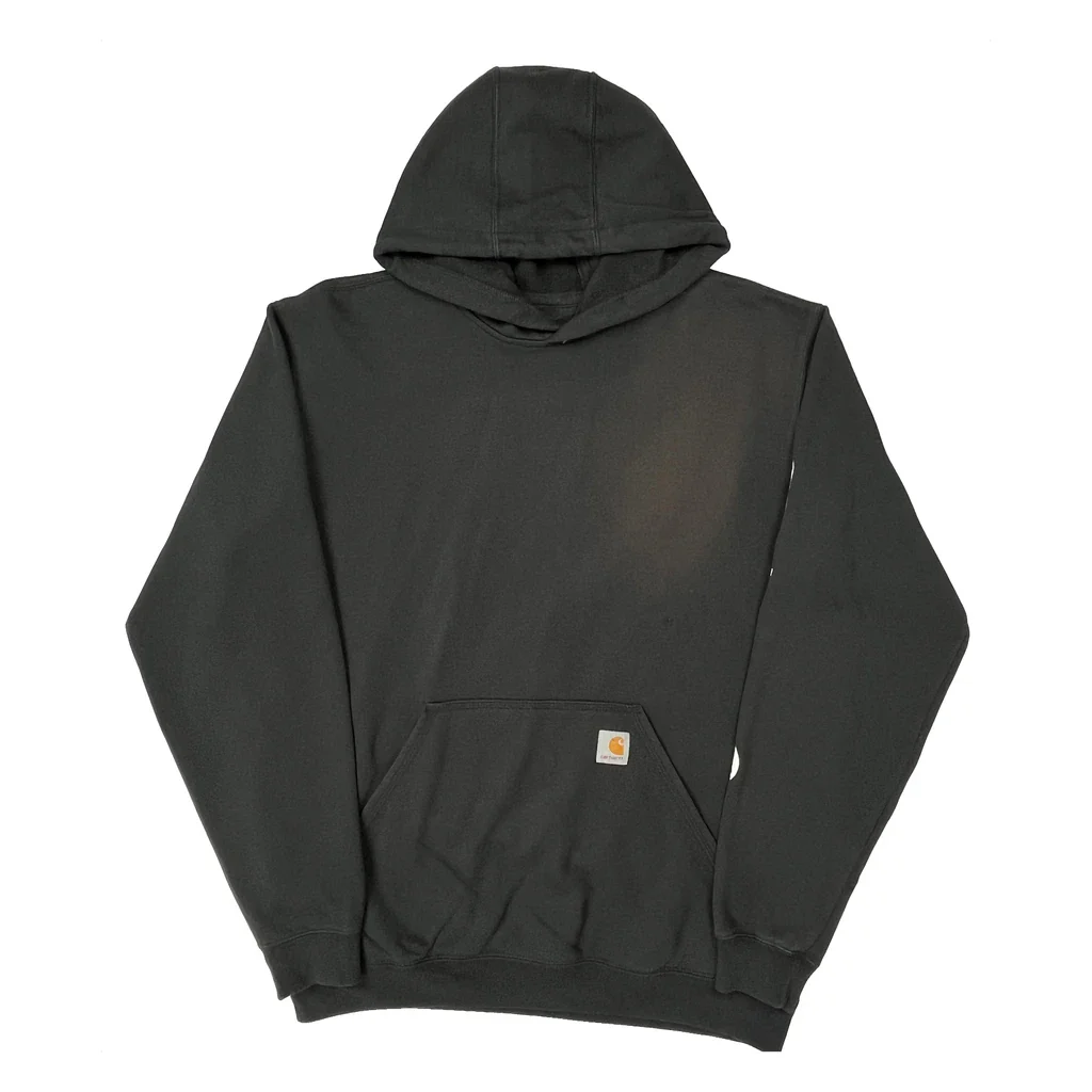 Carhartt Tall Hoodie - Large Black Cotton